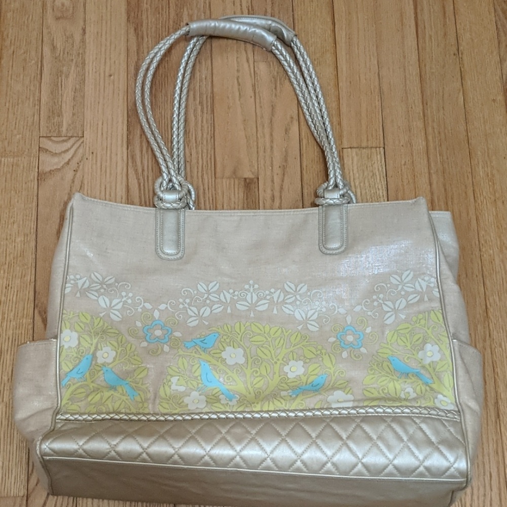 Very Bradley "Sittin' in a Tree" large tote